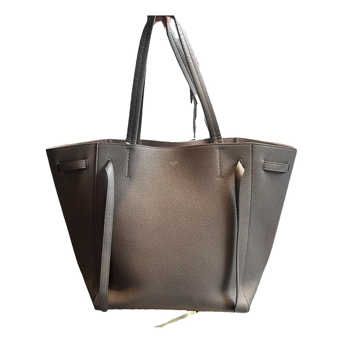 Cabas Phantom leather handbag