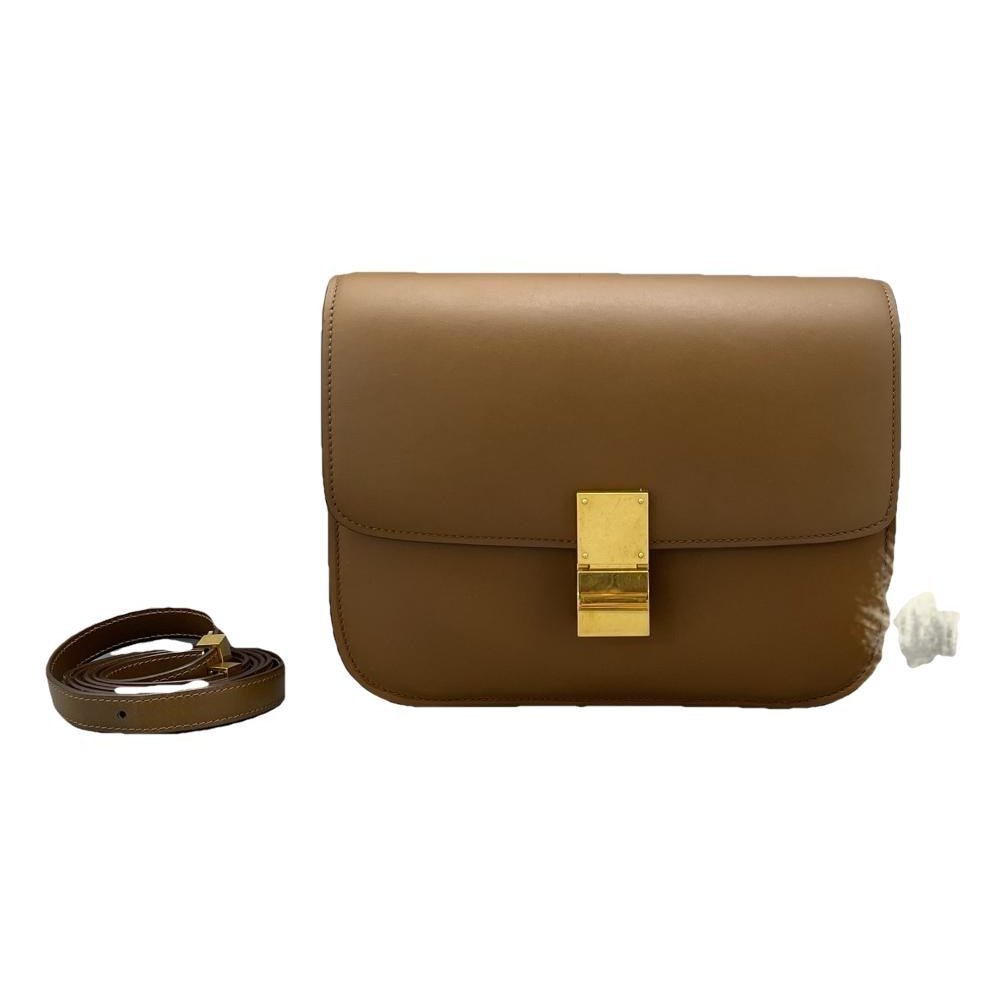 Classic leather handbag