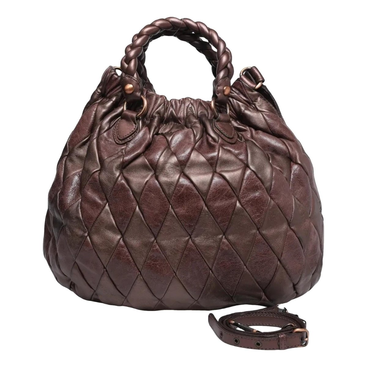 Vitello leather handbag