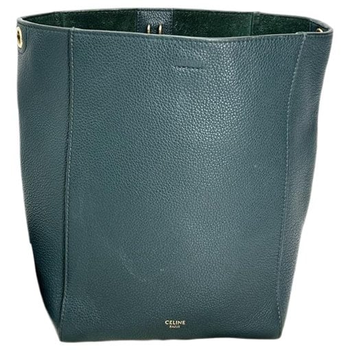 Seau Sangle leather handbag