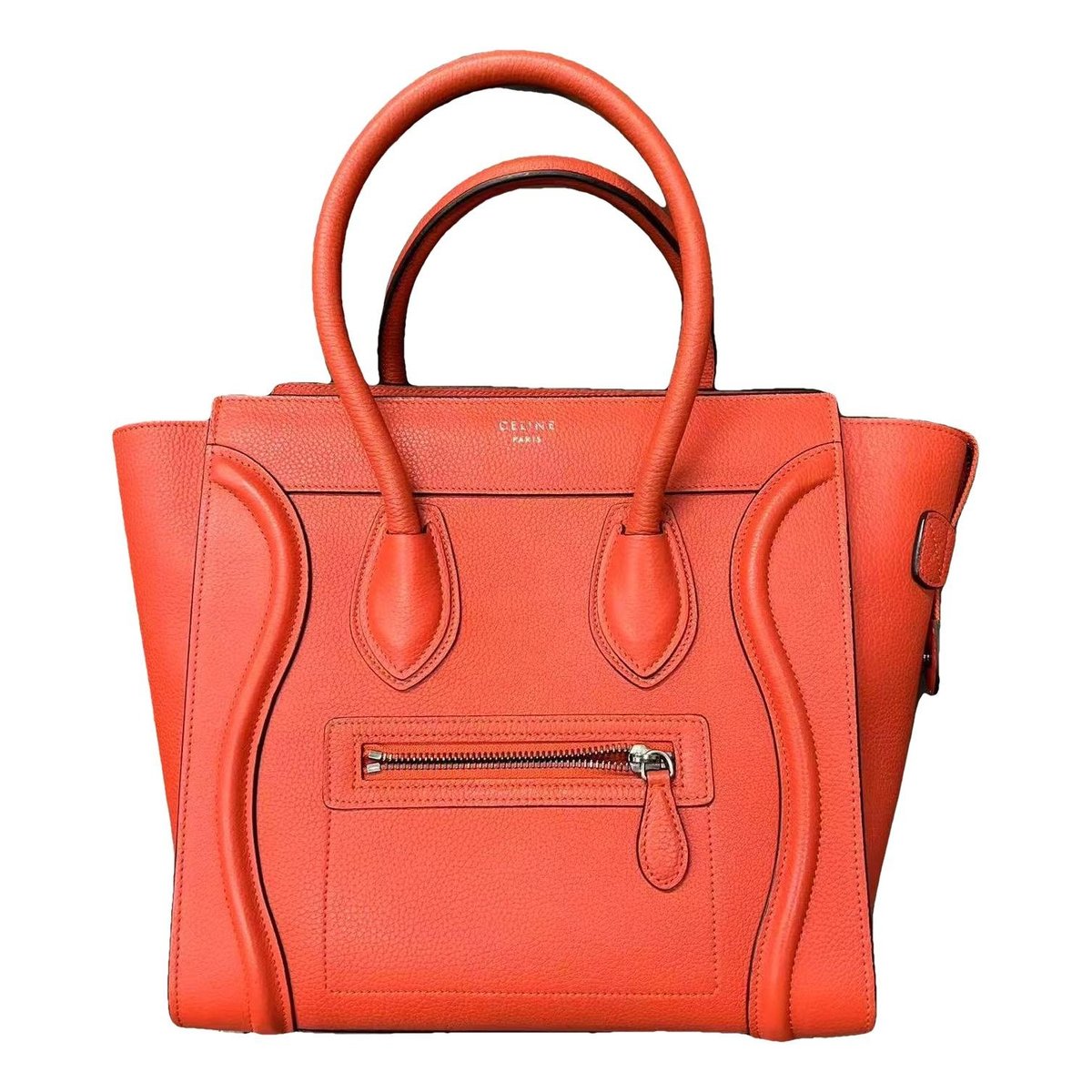 Luggage leather handbag