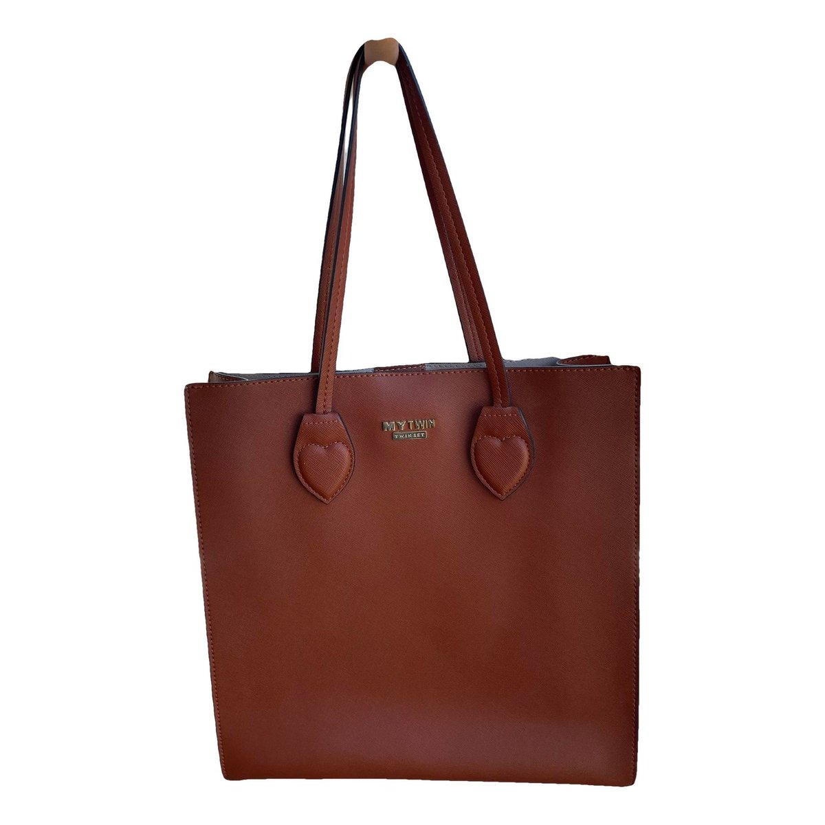 Vegan leather tote