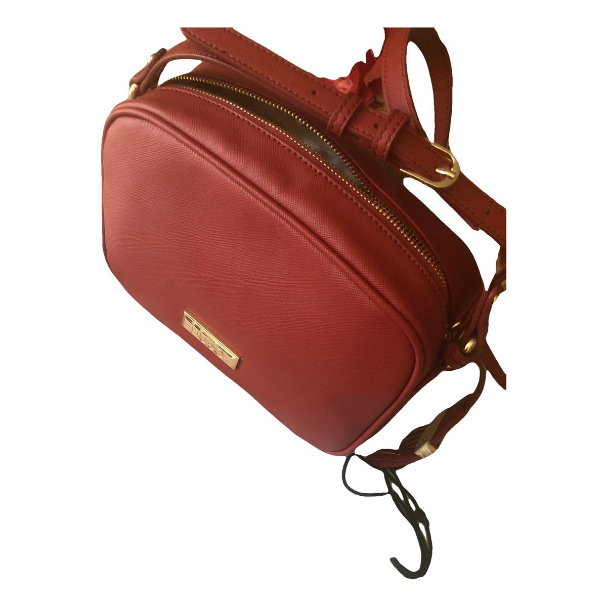 Vegan leather crossbody bag