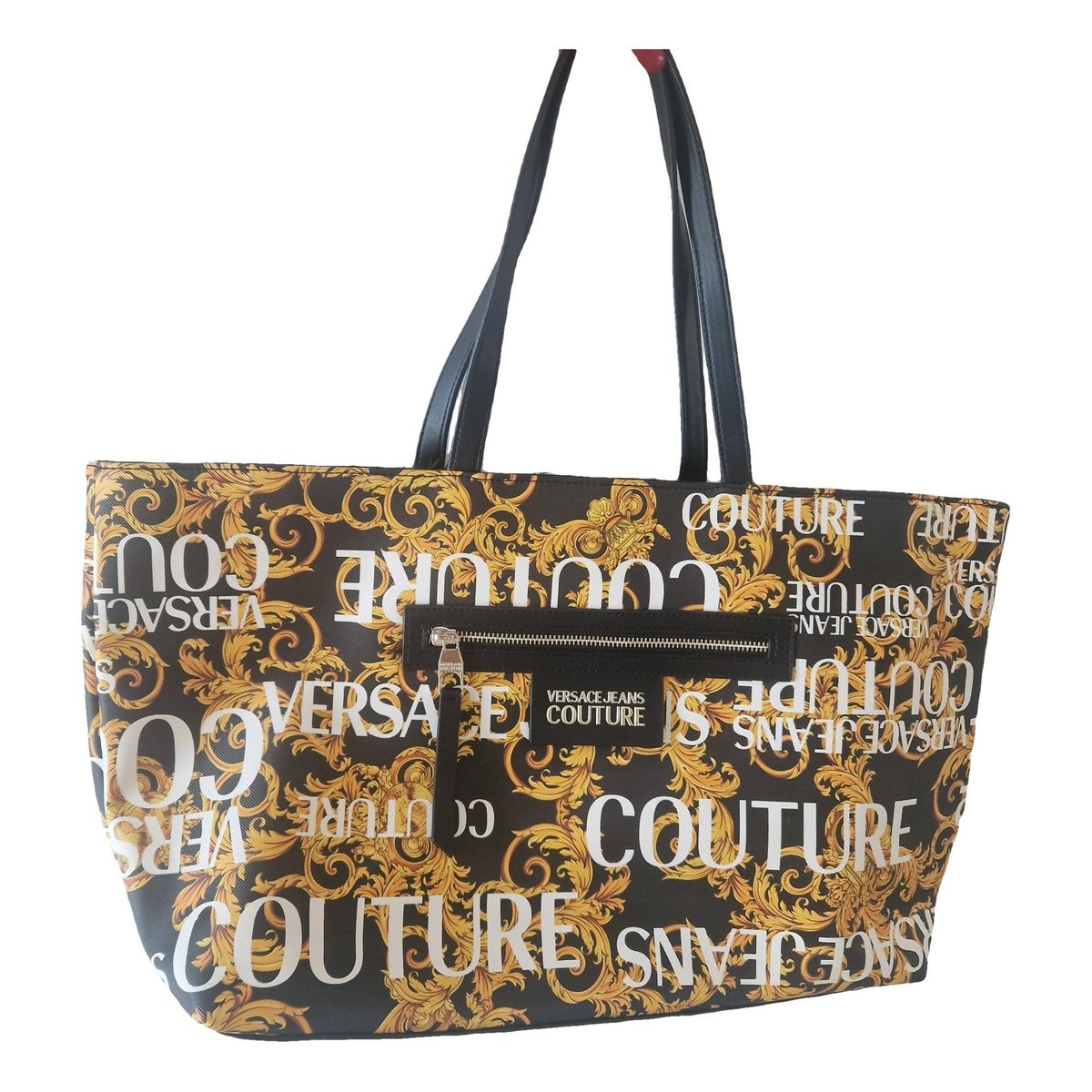 Leather tote