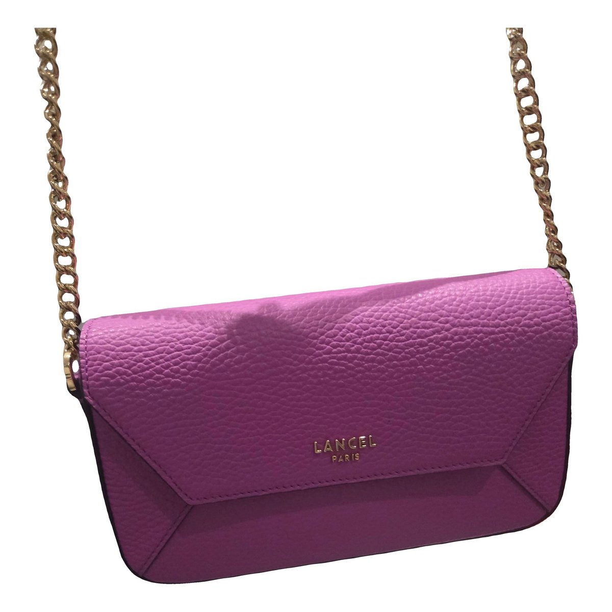 Lettrines leather handbag