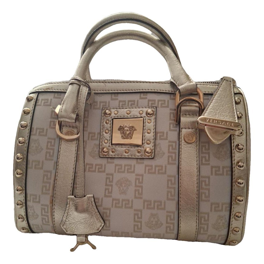 La Medusa leather handbag