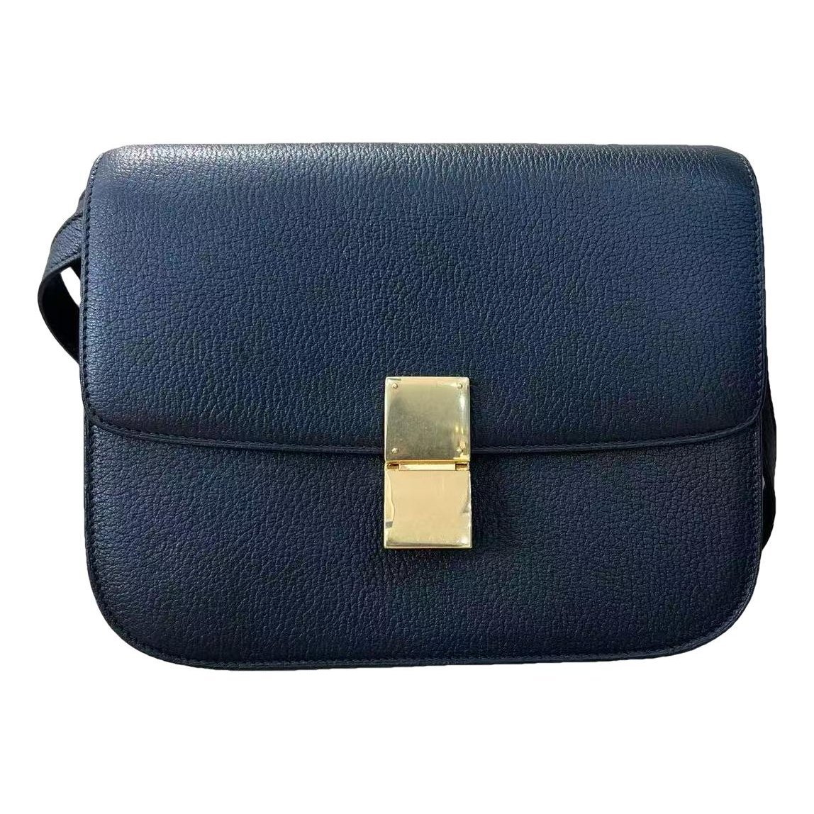 Classic leather handbag