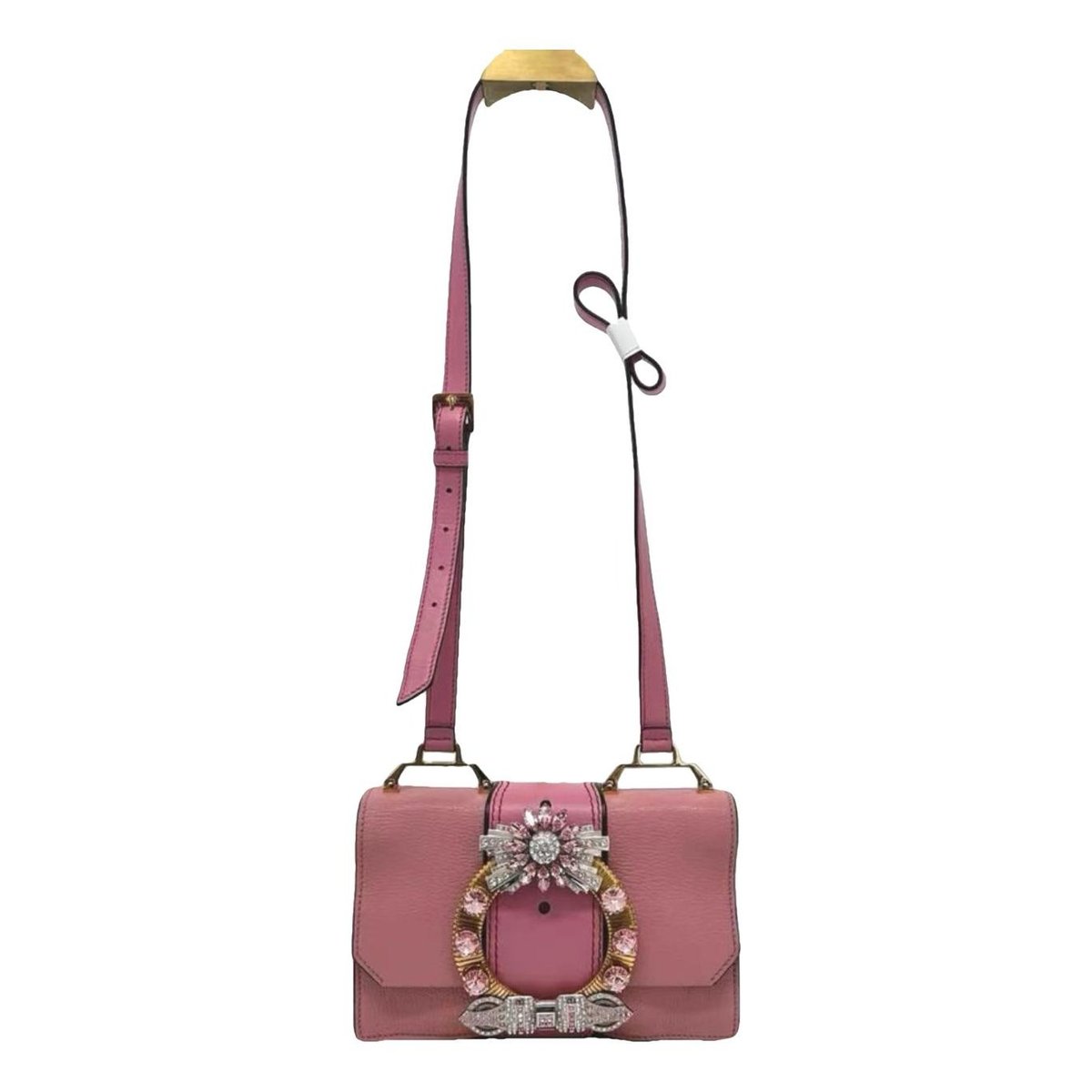 Miu Lady leather tote