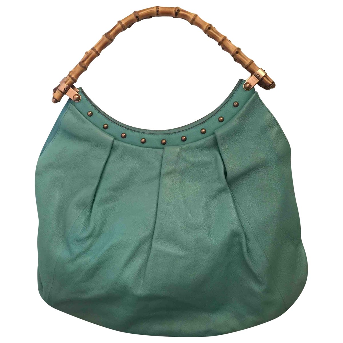Vintage Bamboo Hobo leather handbag