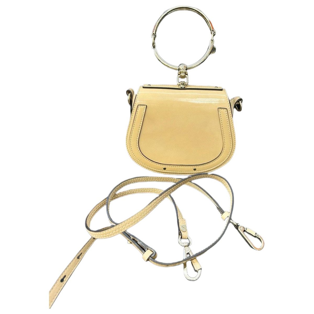 Bracelet Nile patent leather crossbody bag