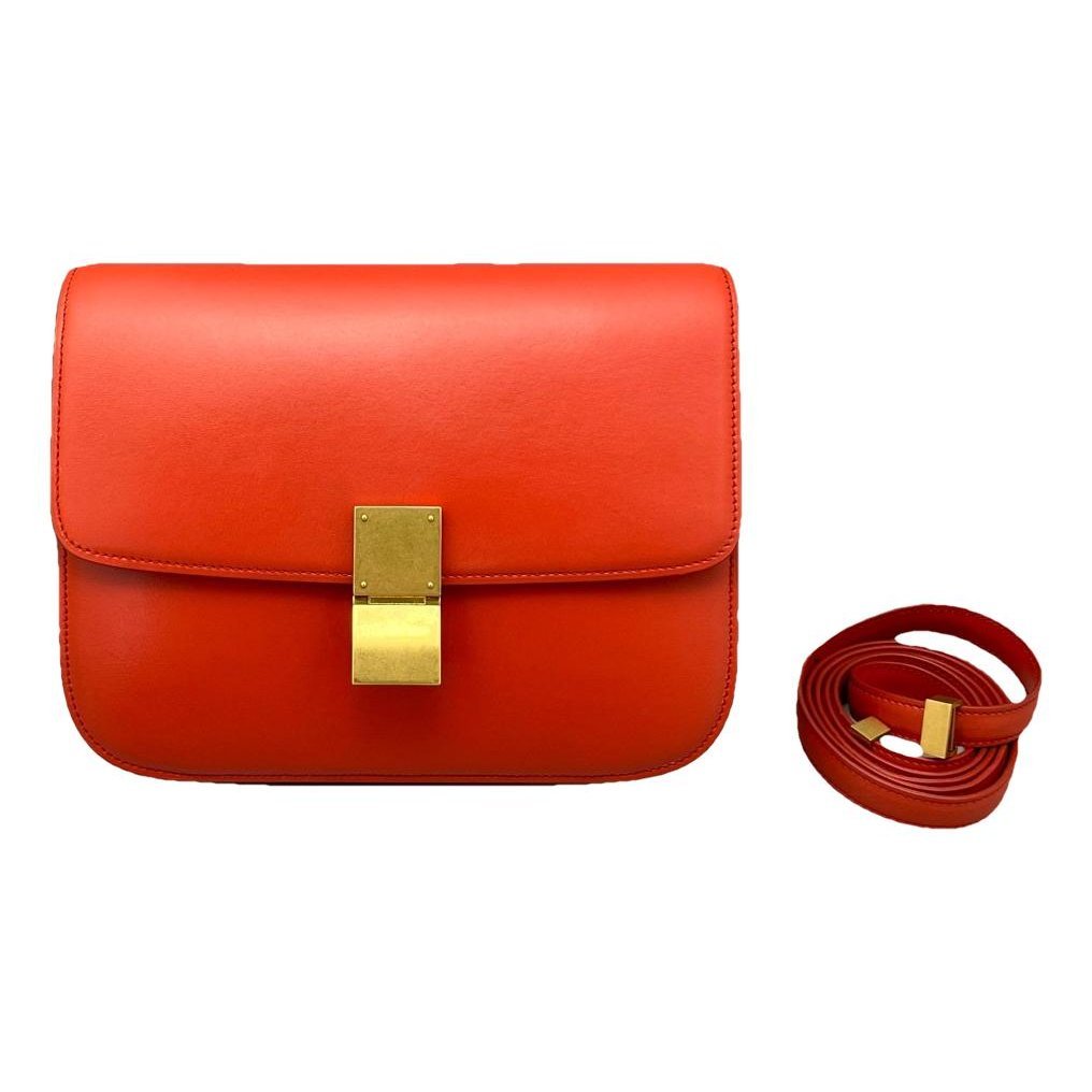 Classic leather handbag
