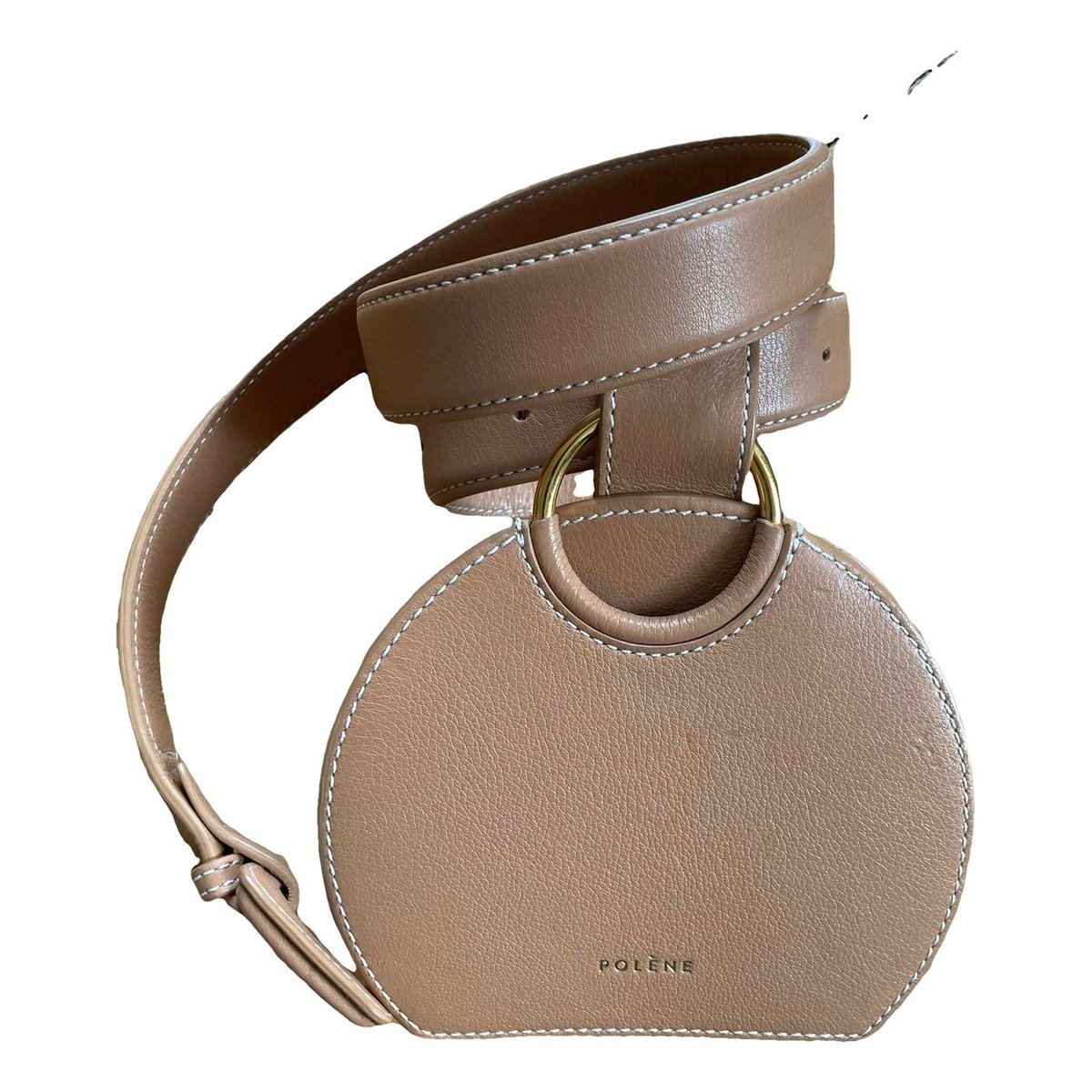 Numéro six ceinture leather handbag