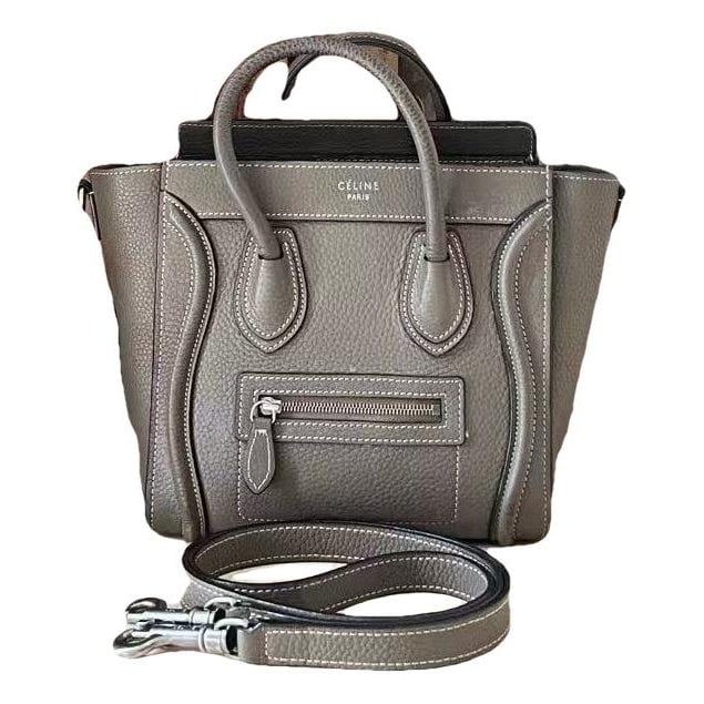 Luggage leather handbag