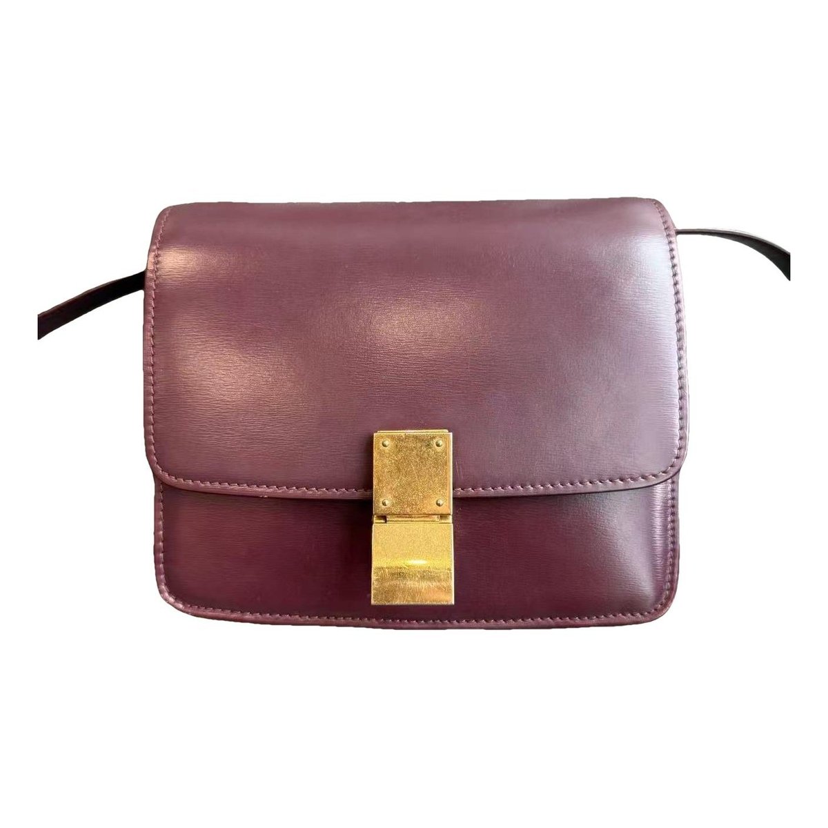 Classic leather handbag