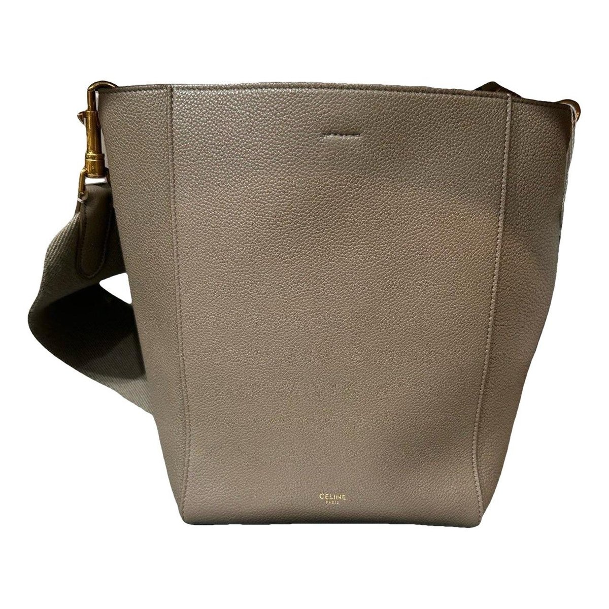 Seau Sangle leather tote