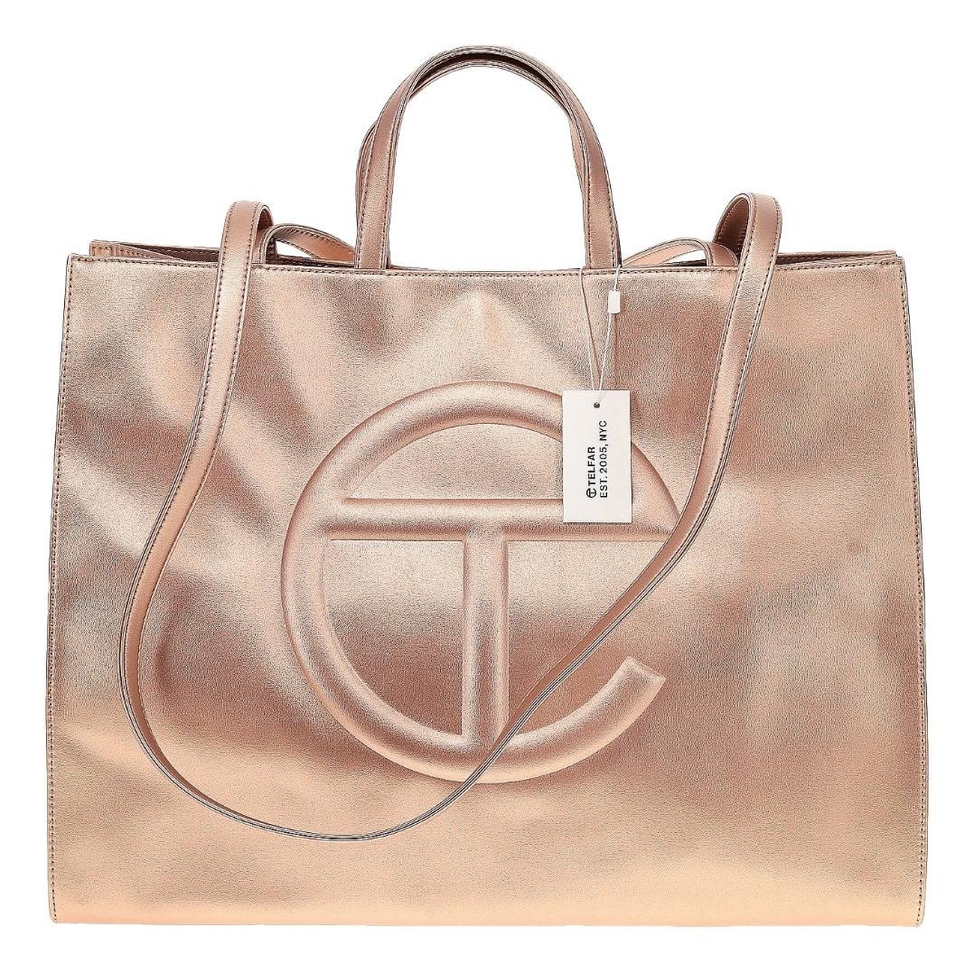 Large Shopping Bag vegan leather tote