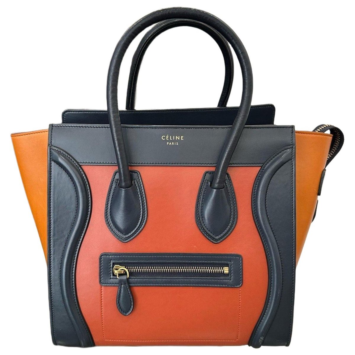Luggage leather handbag