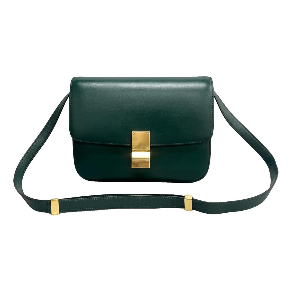Classic leather handbag