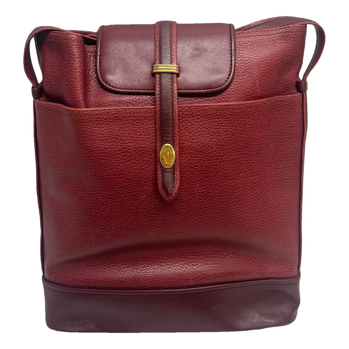 Leather crossbody bag