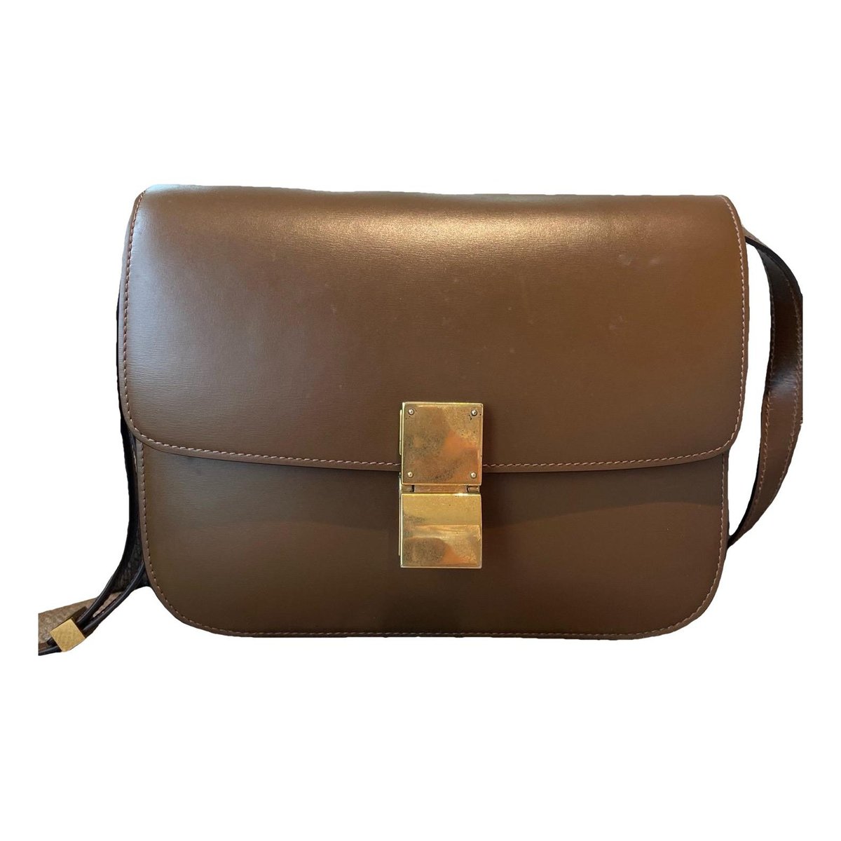 Classic leather handbag