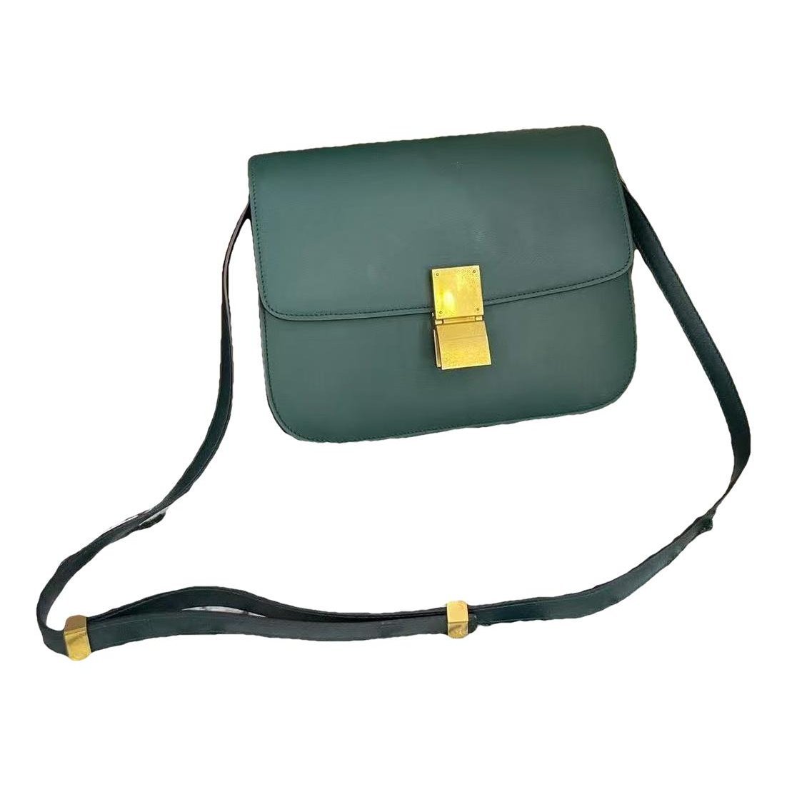Classic leather handbag