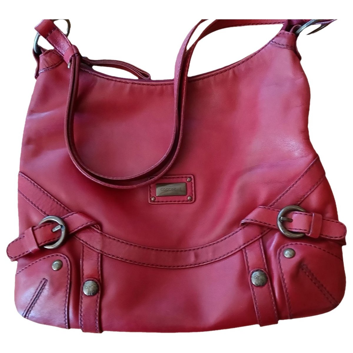 Leather handbag