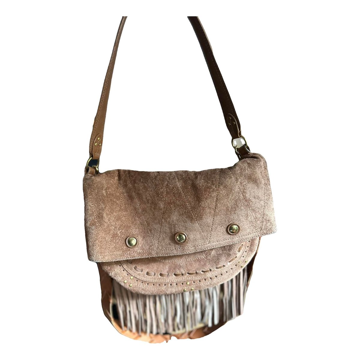 Leather crossbody bag