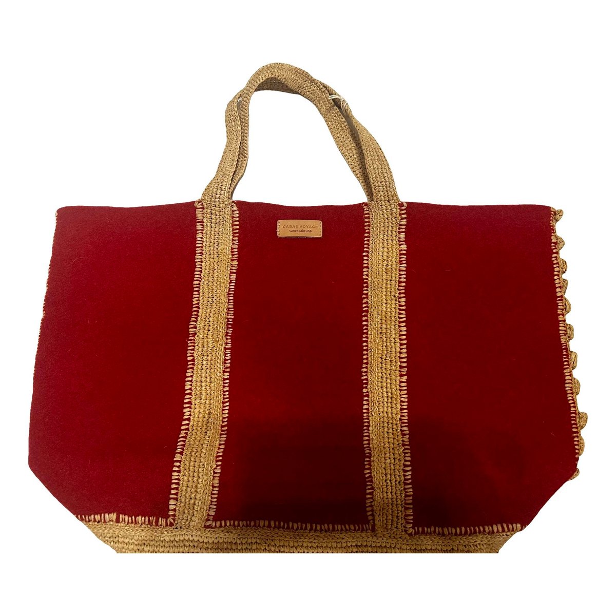 Cabas wool tote
