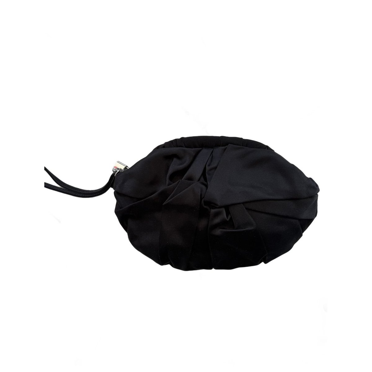 Silk clutch bag