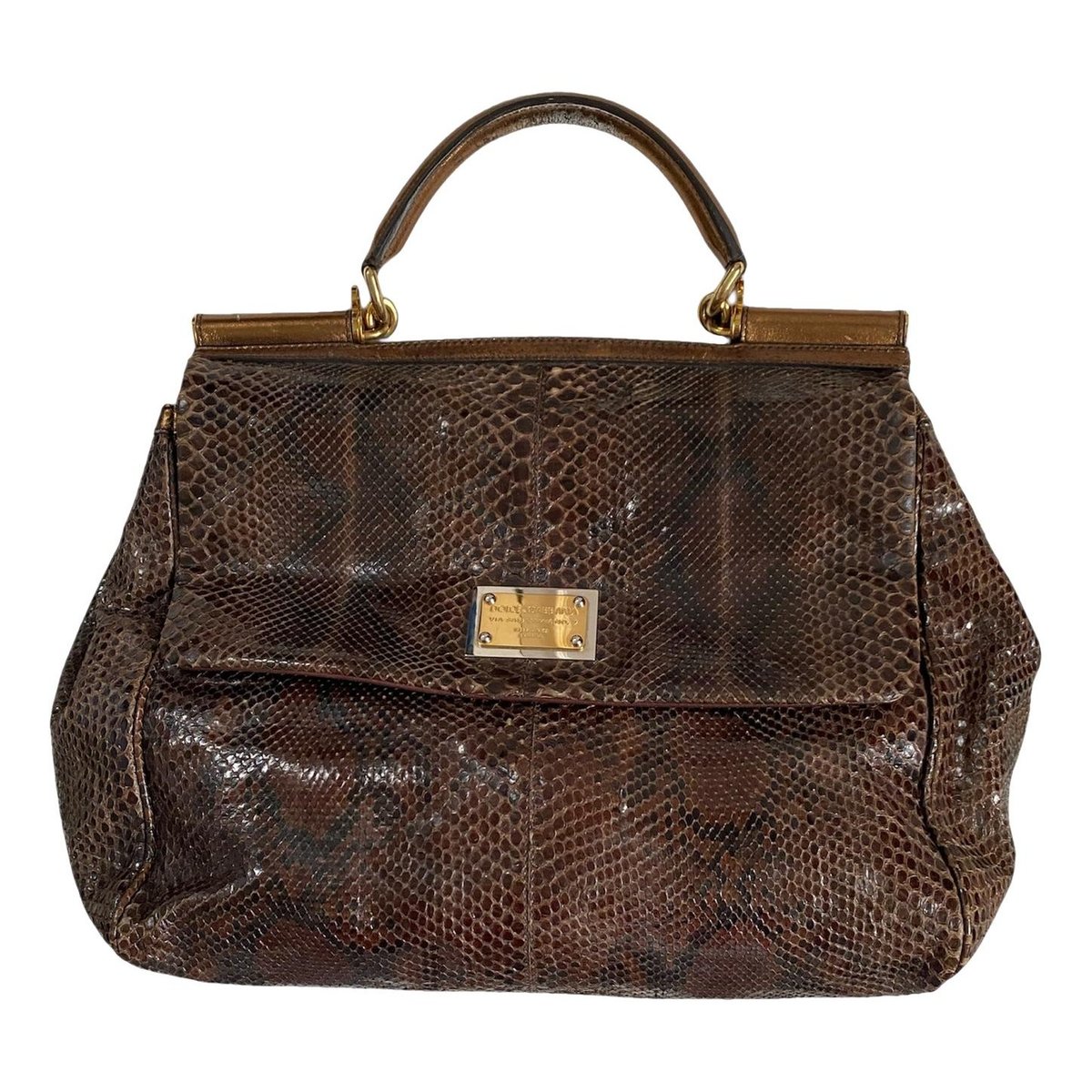 Sicily python tote