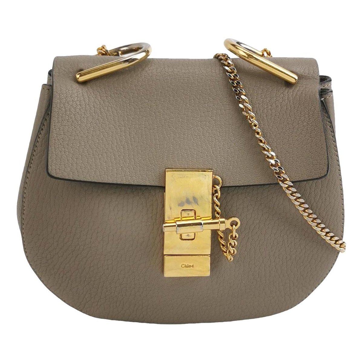Drew leather crossbody bag
