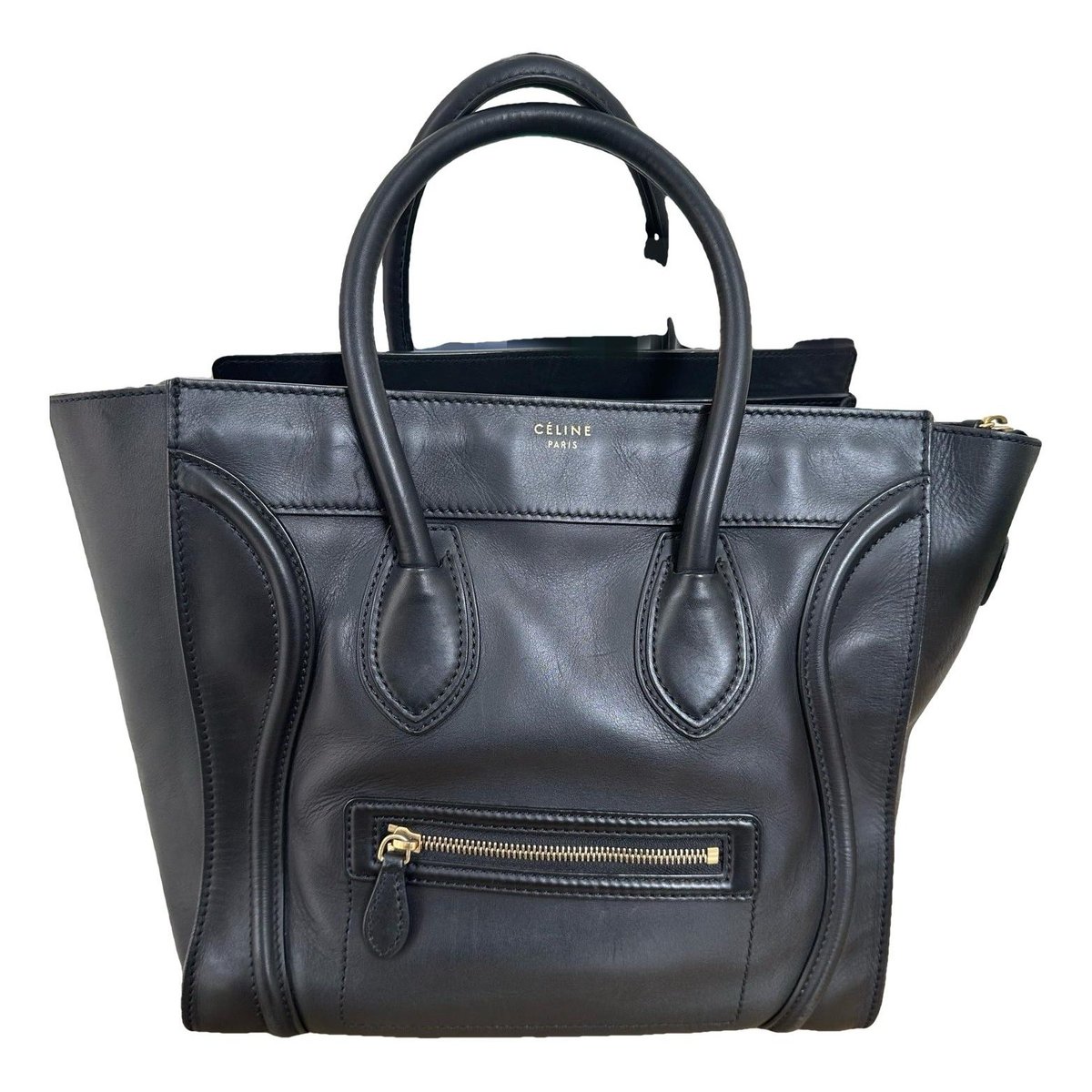 Luggage leather handbag