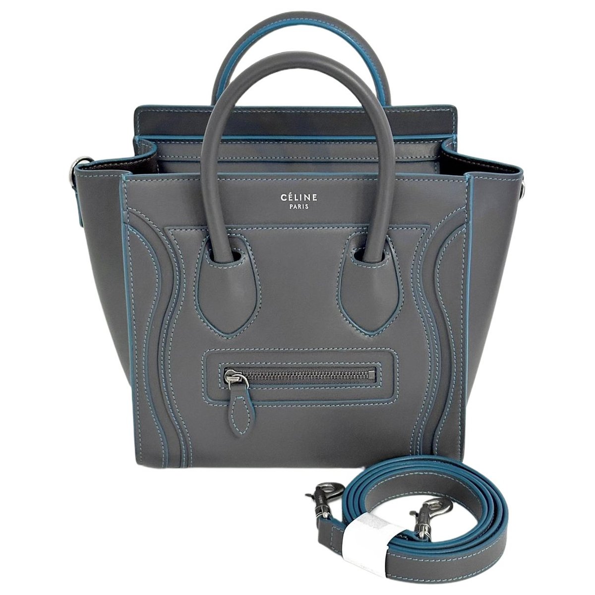 Nano Luggage leather handbag