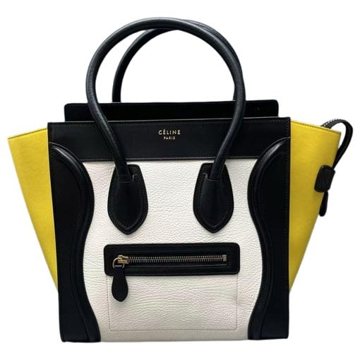 Luggage leather handbag