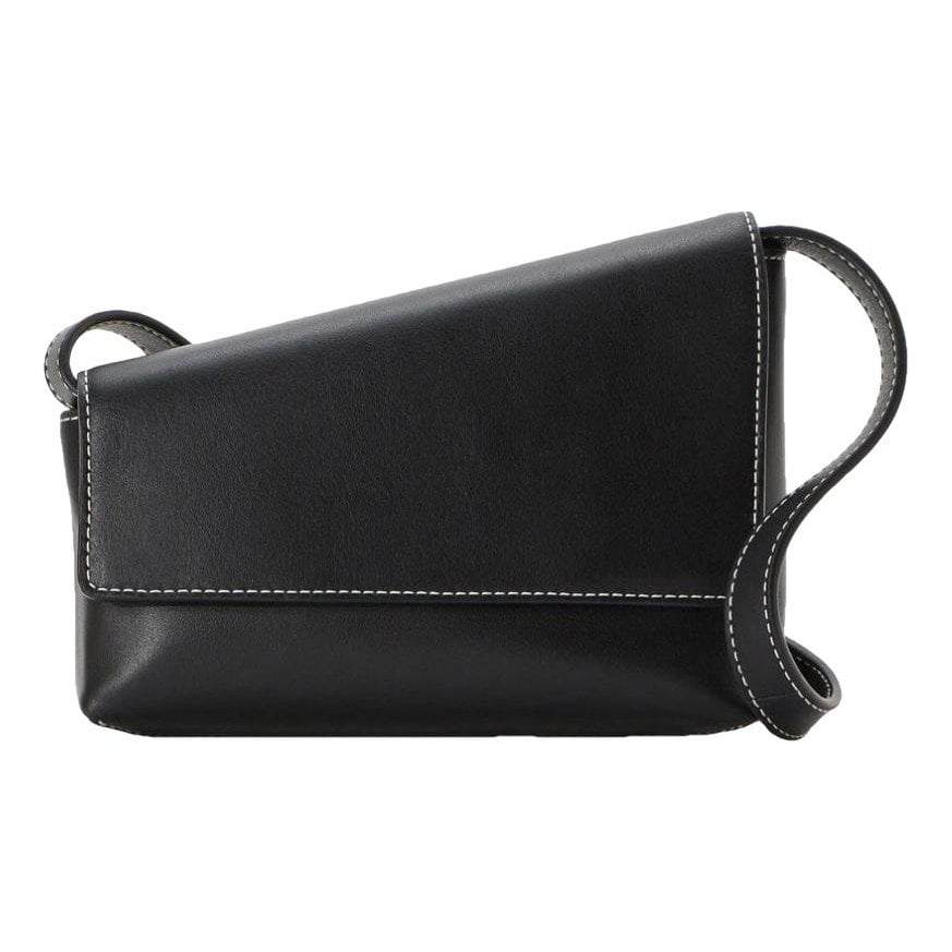Leather crossbody bag