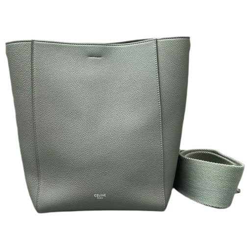 Seau Sangle leather tote