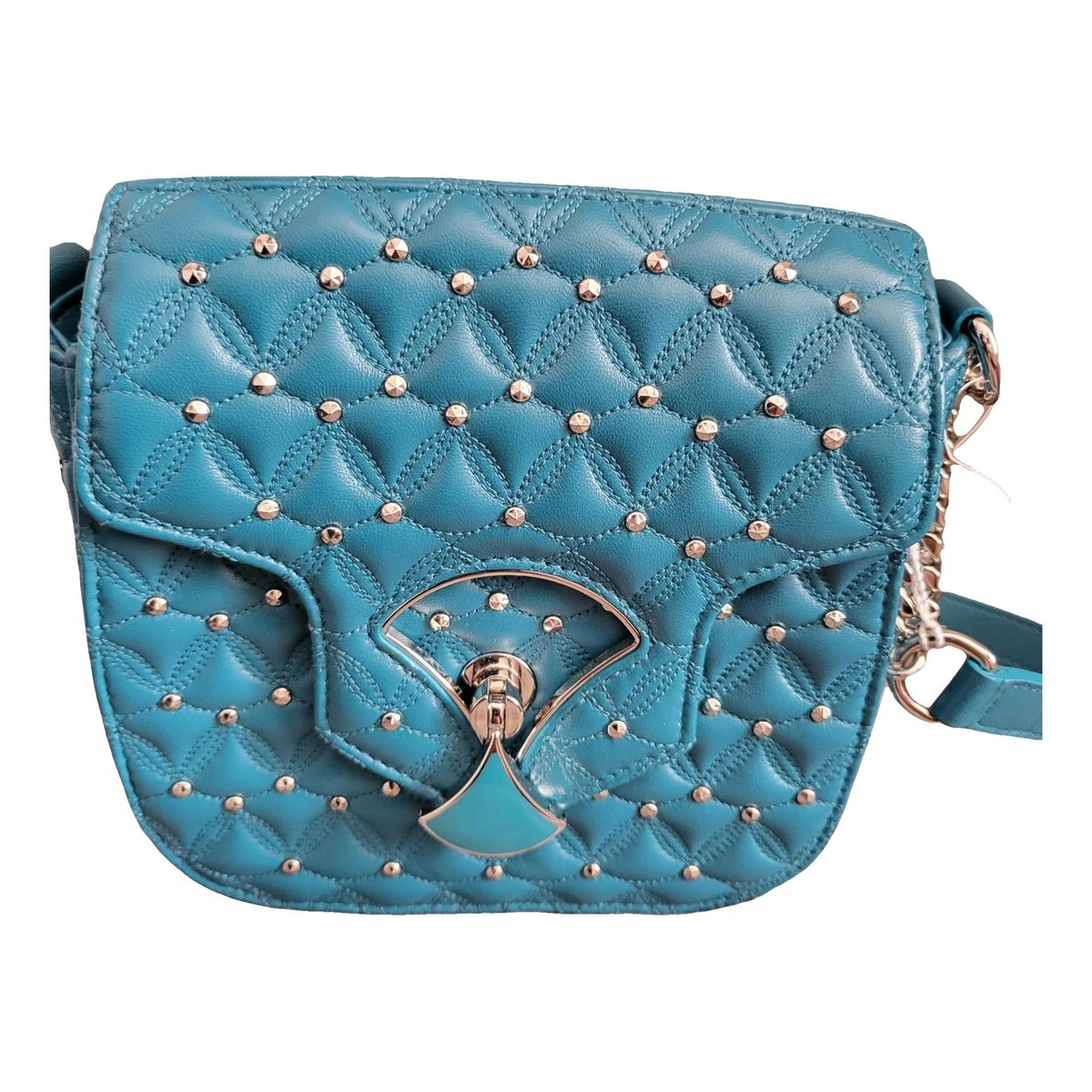 Serpenti leather handbag