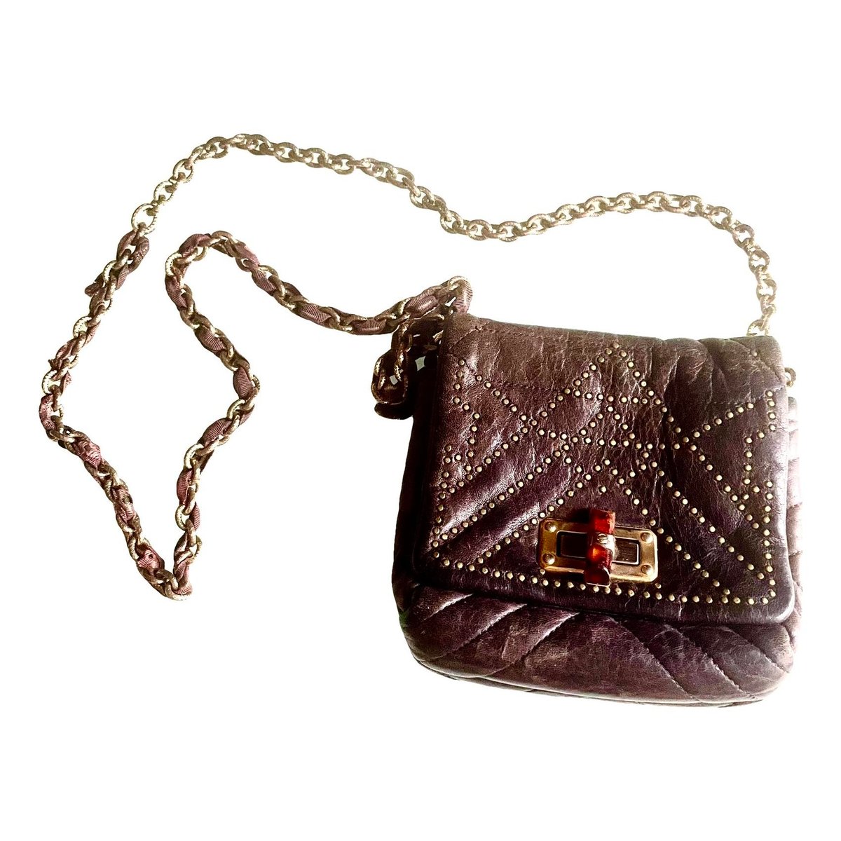 Leather crossbody bag