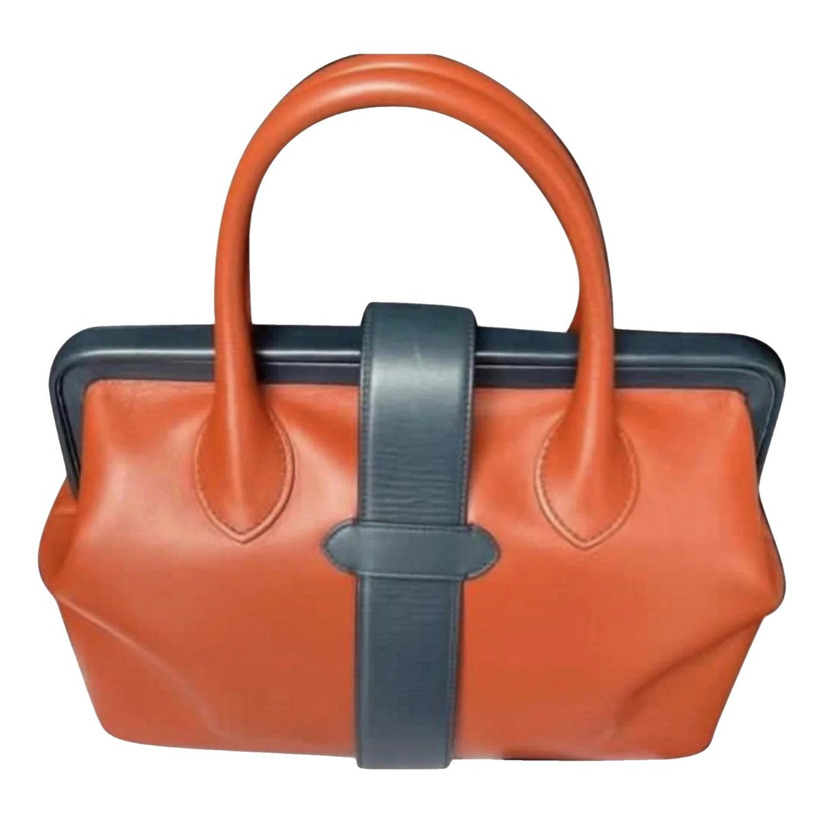 Big Bag leather handbag