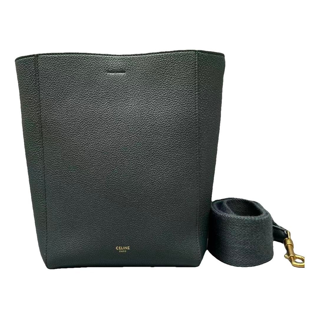 Seau Sangle leather handbag