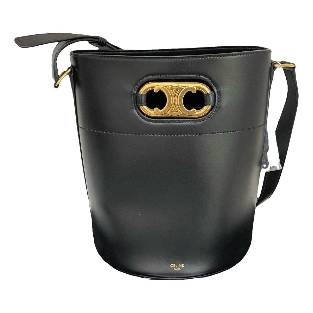 Triomphe Maillon leather crossbody bag