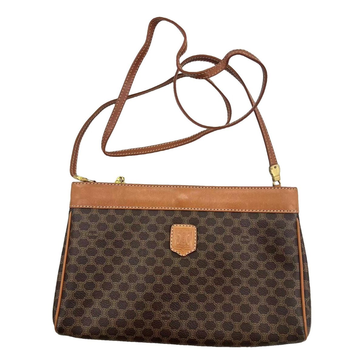 Triomphe Vintage leather tote