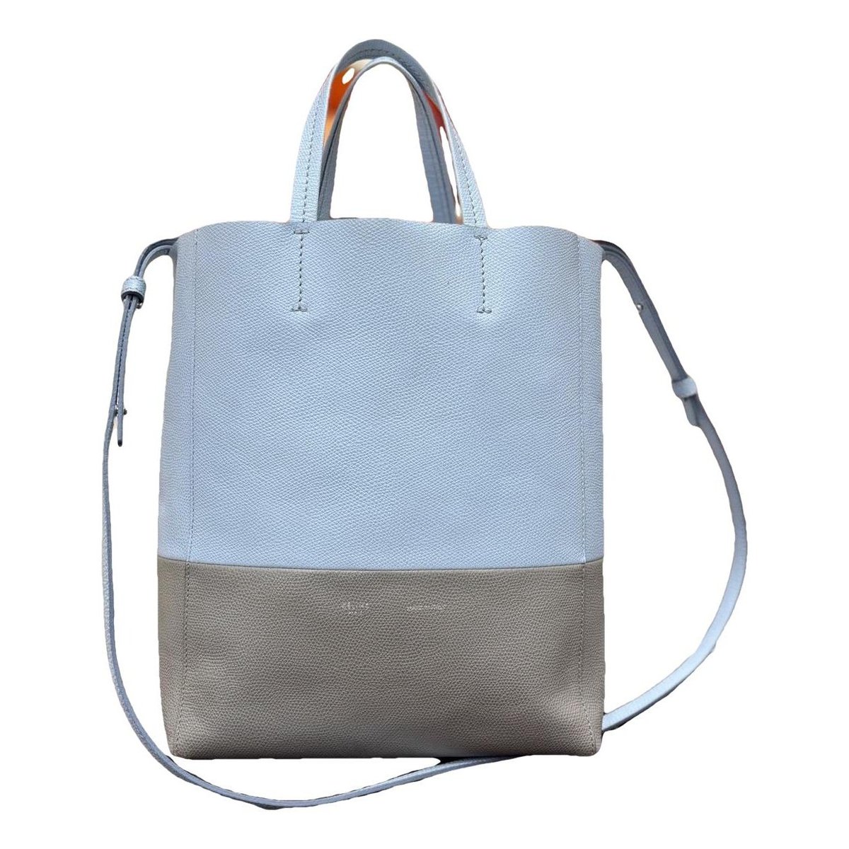 Cabas Horizotal leather crossbody bag