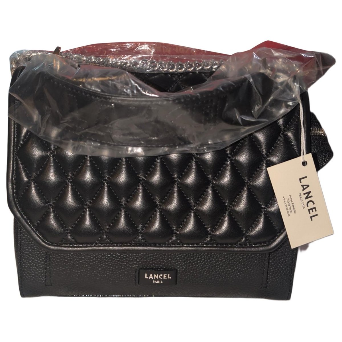Ninon leather crossbody bag