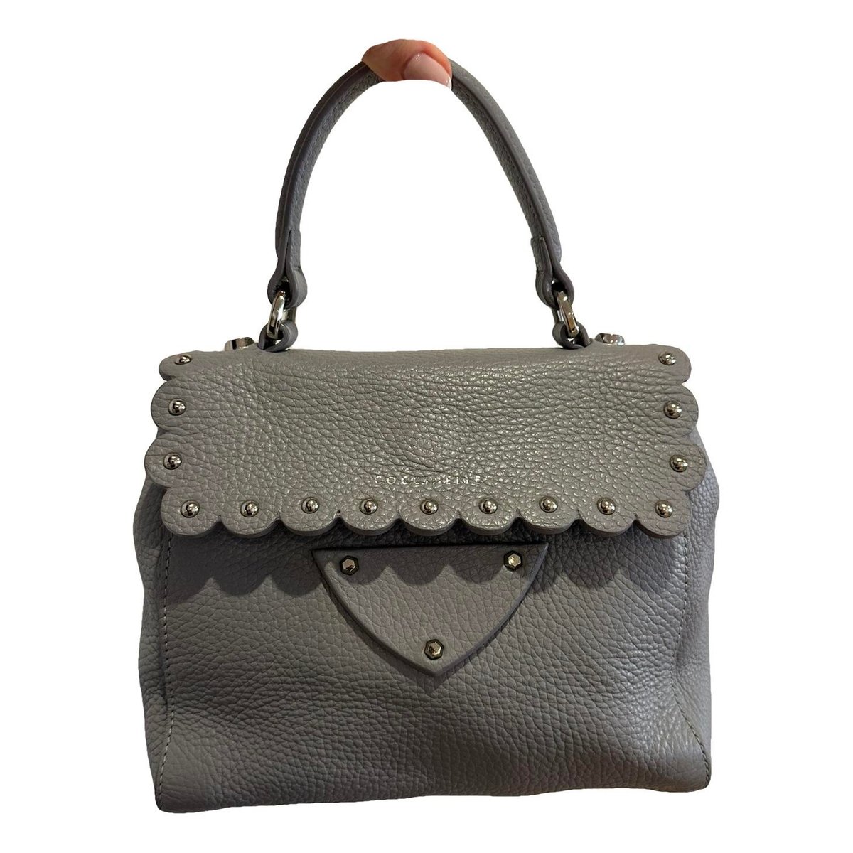 Leather crossbody bag
