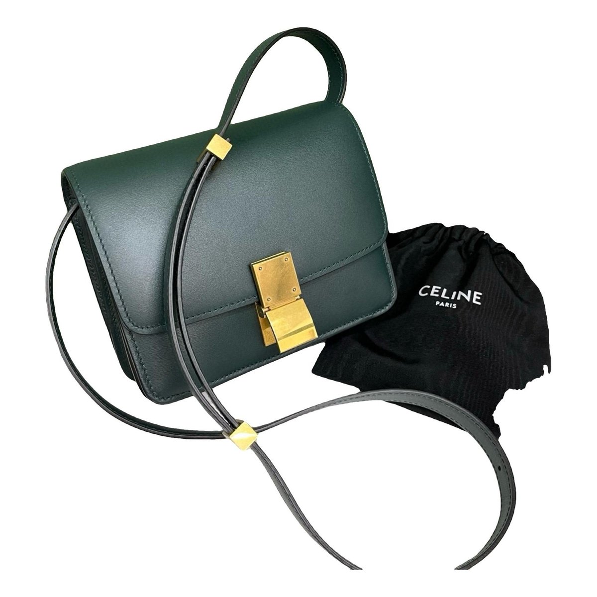 Nano Luggage leather handbag