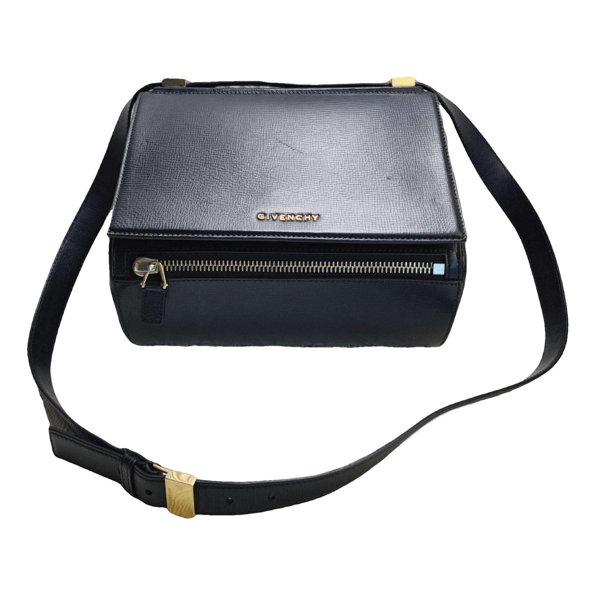 Pandora Box leather crossbody bag