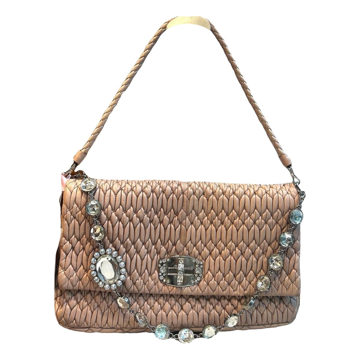 Miu delice leather crossbody bag