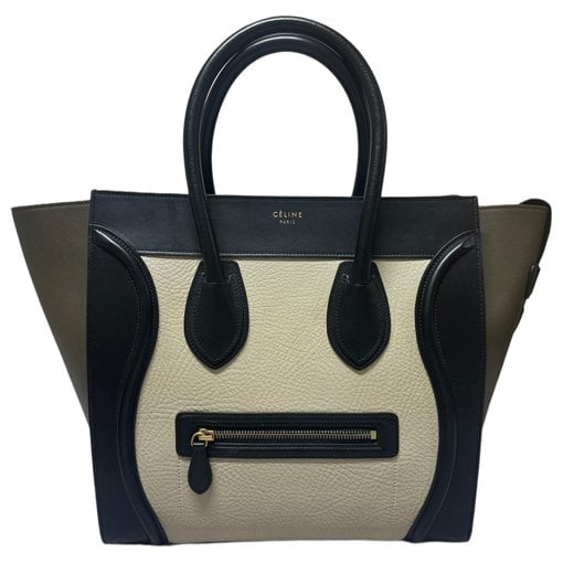 Luggage leather handbag