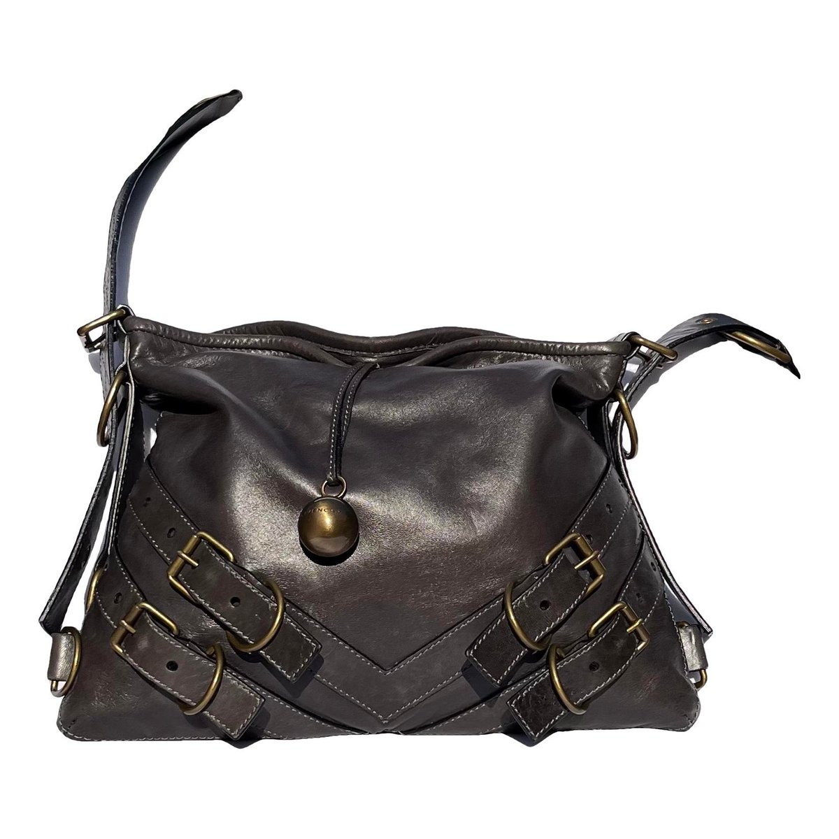 Voyou leather handbag